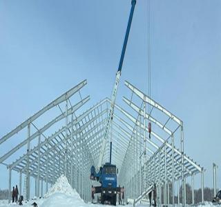 Стальные каркасы для ферм