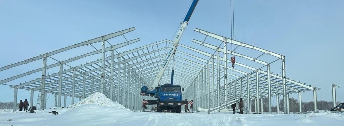 Стальные каркасы для ферм в Липецке