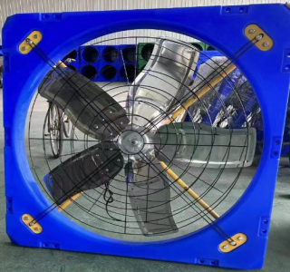 Разгонный вентилятор с HDPE корпусом 5 лезвий, модель 1240