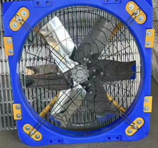 Разгонный вентилятор с HDPE корпусом, 6 лопастей, модель 800