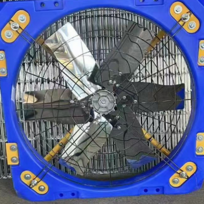 Разгонный вентилятор с HDPE корпусом, 6 лопастей, модель 800