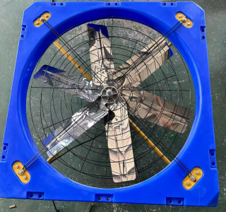 Разгонный вентилятор с HDPE корпусом, 6 лопастей, модель 1240